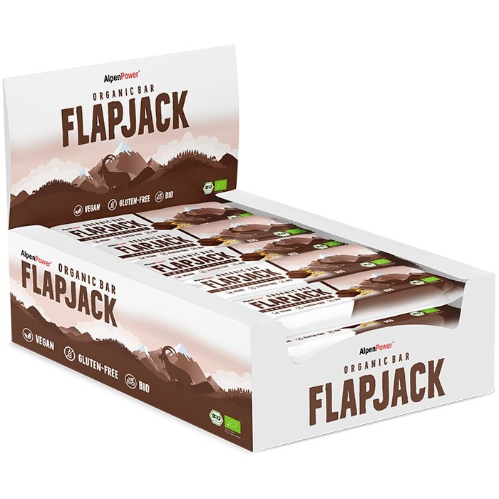 Ekologisk Flapjack bar – Chokladsmak 60g