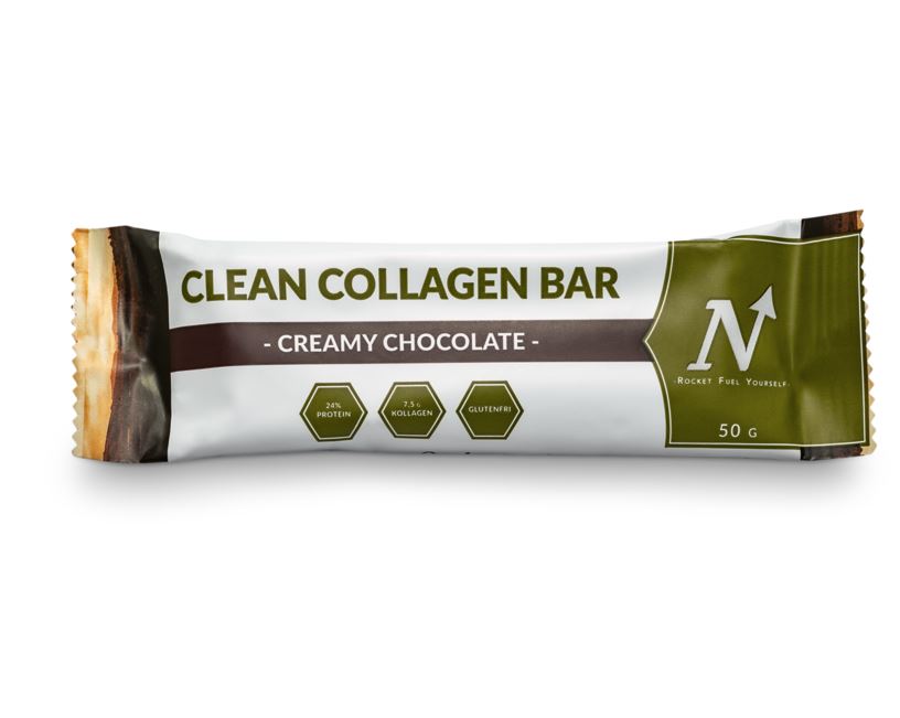 Clean Collagen Bar - Chokladsmak 50g