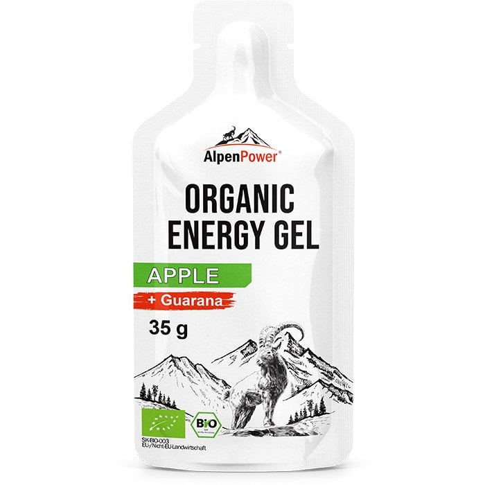 Ekologisk Energigel – Äpple + Guarana 35g