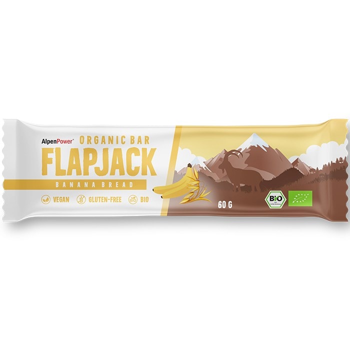 Ekologisk Flapjack bar – Banansmak 60g