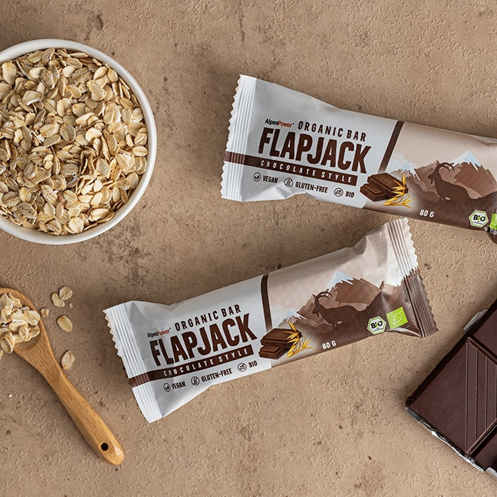 Ekologisk Flapjack bar – Chokladsmak 60g