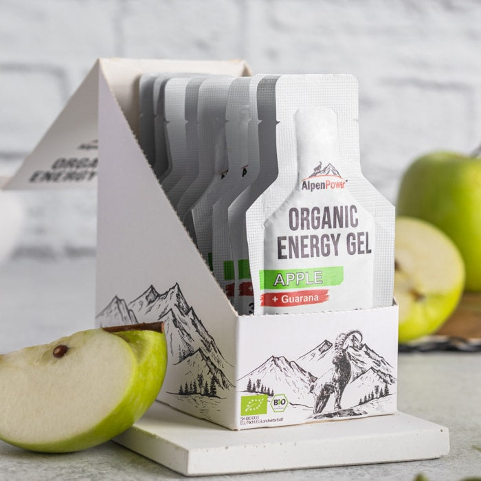 Ekologisk Energigel – Äpple + Guarana 35g