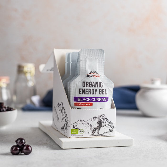 Ekologisk Energigel – Svart vinbär + Guarana 35g