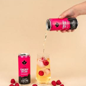 Energidryck naturlig - Hallon