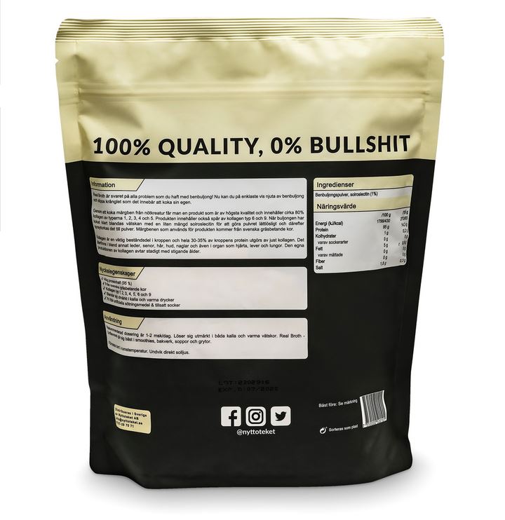 Benbuljong 500 g - Pulver