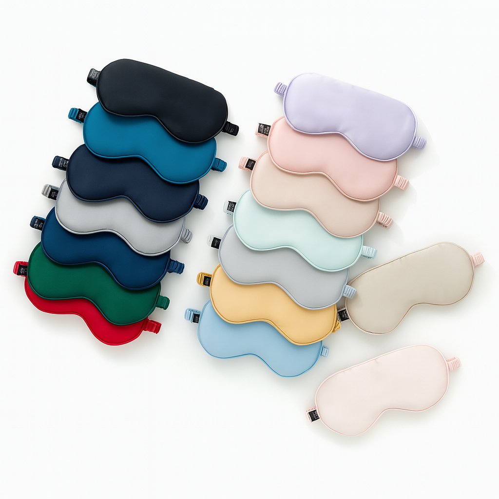 Sovmask i 100% Mullbärssiden