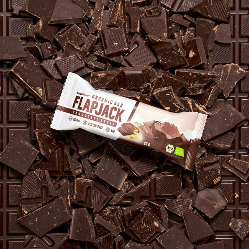 Ekologisk Flapjack bar – Chokladsmak 60g