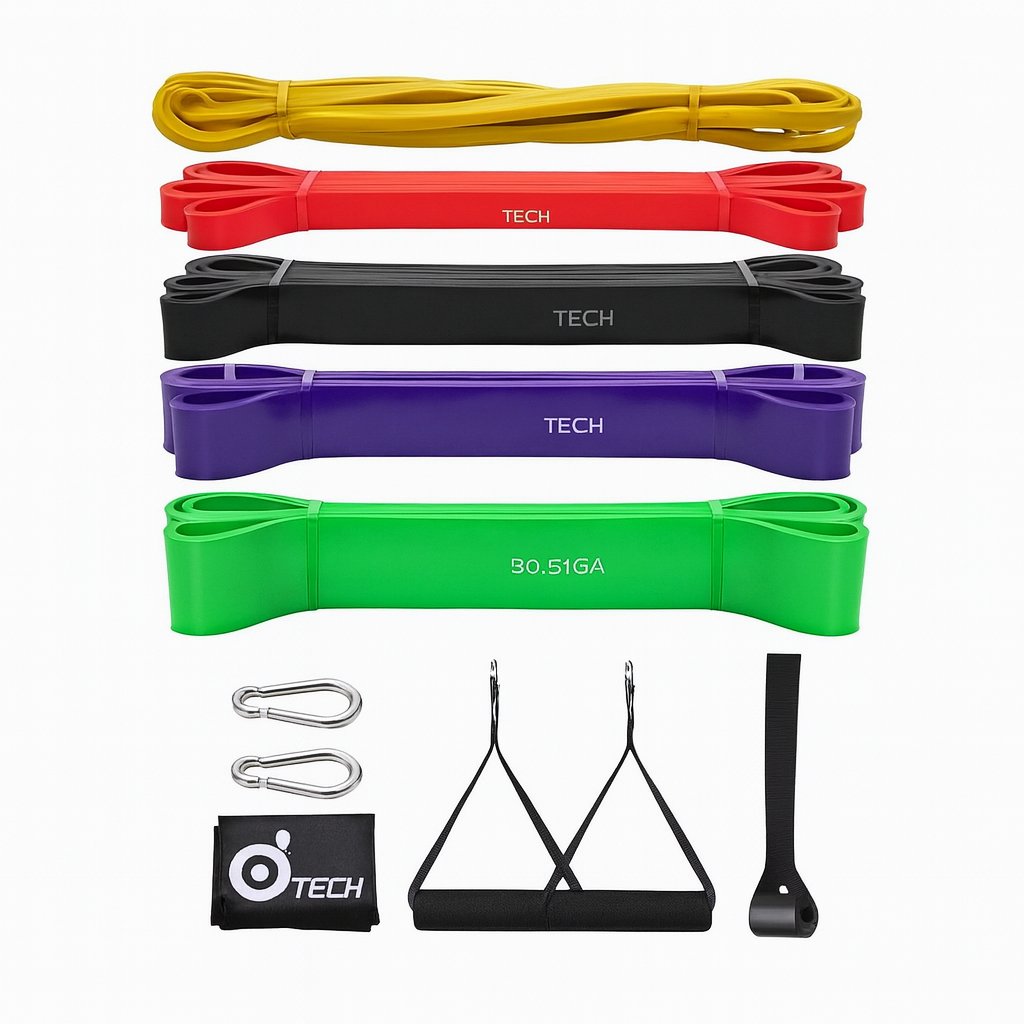 Träningsband Kit – Perfekt för Styrka, Stretch & Rehab!